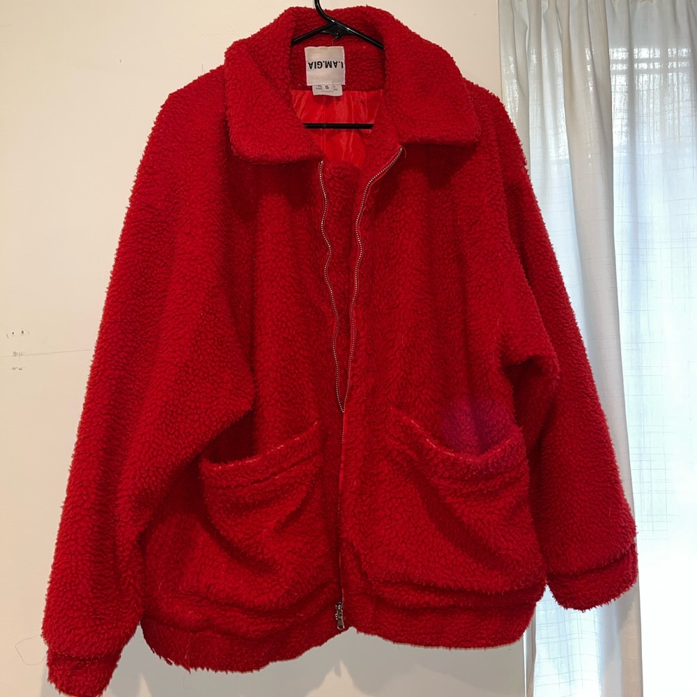 I Am Gia Pixie Teddy Bear Coat